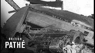 Worst Train Disaster In Us For 50 Years Aka American Train Crash 1938 [upl. by Aivitnahs]