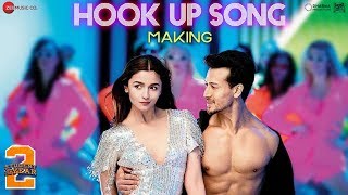 Hook Up Song  Making  Student Of The Year 2  Tiger Shroff amp Alia  Vishal and Shekhar  Neha [upl. by Rheinlander526]