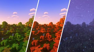 This Minecraft Mod Adds Seasons  Serene Seasons 119 [upl. by Silber852]