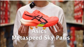 Asics Metaspeed Sky Paris  Shoe Review [upl. by Muraida]