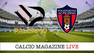 PALERMO vs AZ PICERNO  Serie C Girone C  Radiocronaca in diretta  Campo live [upl. by Ilanos]