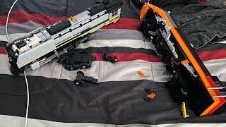 Lego Union Pacific 844 preforms great More Lego stuff [upl. by Campagna]