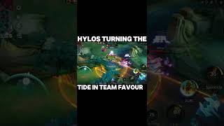 HYLOS TURNS THE TABLE IN HIS TEAM FAVOUR shorts globalhylos hylosmlbb mlbbshorts [upl. by Aihtibat948]