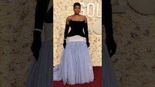 Fantasia Stuns In Bold Unique Gown  The Golden Globes Awards fantasia fashionpolice goldenglobes [upl. by Amethyst]