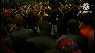 Patriotic song Russian anthem at Tikhonovs funeral1997 [upl. by Quiteris352]