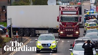 Essex murder investigation CCTV shows lorry on night before it was discovered [upl. by Siroved]