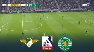 EM DIRETO 🔴 MOREIRENSE vs SPORTING  Liga Portugal Betclic 20242025  Full Match  FL 2025 [upl. by Phelan]