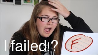 Reacting To My GCSE Results 2018 ACTUALLY FAILEDBeccaLouise [upl. by Eceeryt]