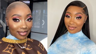 Updated Bald Cap Method 🔥  Detailed Wig Install 💪🏾  Klaiyi Hair [upl. by Nyrac]