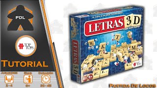 Letras 3D  Scrabble  Tutorial  TopToys  Partida de Locos [upl. by Orgel]