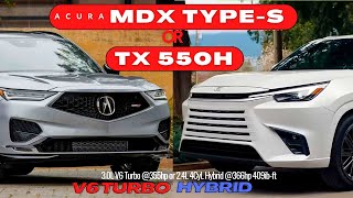 the 2024 ACURA MDX vs 2024 LEXUS TX all you need to know  Occupancy amp Cargo diffs [upl. by Aubigny]