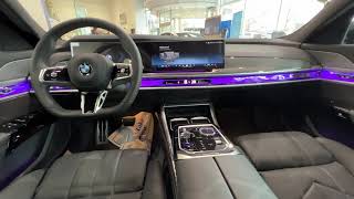 Sit inside the Lap of Luxury  2024 BMW 760i xDrive Cockpit review [upl. by Elleunamme454]