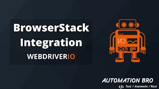 Integrate tests with BrowserStack  WebdriverIO  17 [upl. by Nileek]