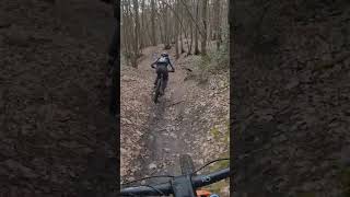 QUAND TES PAS SUR QUE CA PASSE  bike mtb enduro bikelover [upl. by Hillhouse]