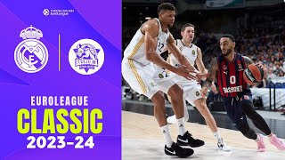 DRAMA and EXCITEMENT  Real Madrid  Baskonia  EUROLEAGUE CLASSIC GAME 202324 [upl. by Kuster]