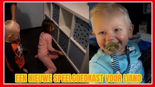 GLOEDNIEUWE SPEELGOEDKAST VOOR LIANO🧸 UNBOXING EN INRICHTING 🛠️ VLOG 187 [upl. by Nemra]