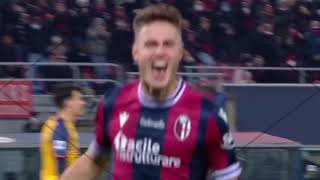 Bologna Roma 10 gol di Svanberg [upl. by Nnylassej77]