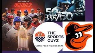 Major League Baseball MLB Playoffs 2024 Preview  Sports Guyz  Episode 33 [upl. by Rabelais]