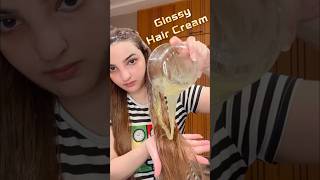 DIY Magical Glossy Hair Cream🤌 [upl. by Lody]