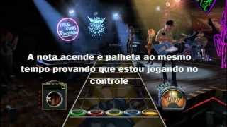 Como jogar Guitar Hero 3 no controle [upl. by Norrehs]