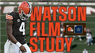 Is Deshaun Watson Done in Cleveland Film Breakdown Every Throw from Browns vs The Dallas Cowboys [upl. by Blane355]