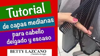 Como corto CAPAS MEDIANAS fácil PASÓ A PASÓhow to make mediums layers [upl. by Einnaf]