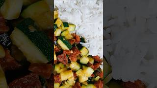 Sautéed Chorizo with Zucchini  Recipe [upl. by Leanne]