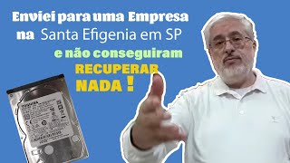 Enviei meu HD para uma empresa de recuperação de dados na Santa Efigênia olha o que aconteceu [upl. by Eiclehc]