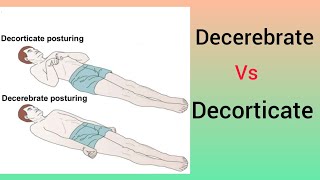 Nursing officers Decerebrate vs Decorticate [upl. by Atsahs]