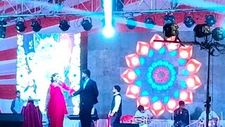 Akshara Singh night show balliaDadri mela Dadri mela show aksharaballia stage showakshrasingh [upl. by Osyth]