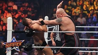 WWE Network Ryback vs The Miz vs Big Show SummerSlam 2015 [upl. by Nassi]