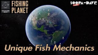 Unique Fish Mechanics  Fishing Planet [upl. by Argile227]