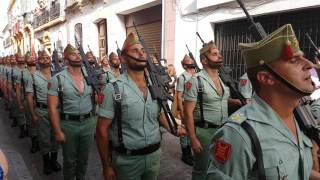 Legionarios 2017 cantando el novio de la muerte Córdoba [upl. by Beaulieu975]