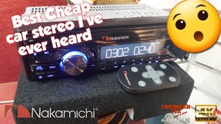 Cheap Nakamichi car stereo plays better than youd think [upl. by Deina]