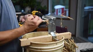 Homestead Bean Pea Sheller that Works only so Well [upl. by Herra]