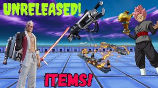 UNRELEASED Fortnite Items TOP SECRET [upl. by Ailecra]