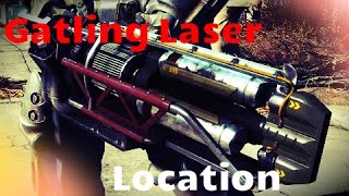 How to get a Gatling Laser  Fallout 4 [upl. by Barboza727]