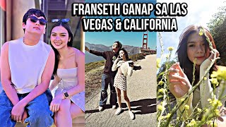 FRANCINE DIAZ amp SETH FEDELIN enjoy sa kanilang pamamasyal sa Las Vegas amp Sacramento California [upl. by Omor82]