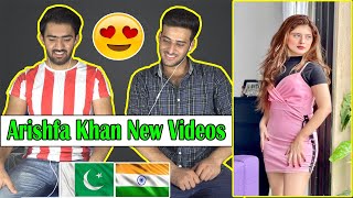 Arishfa Khan Latest Moj Videos  Pakistani Reaction [upl. by Jaddo857]