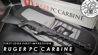 Ruger PC Carbine  Why Did I Choose This Firearm First Look  First Impressions [upl. by Mcnally]