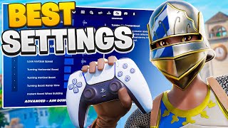 UPDATED BEST Controller Settings For Fortnite Reload PS4PS5XboxPC [upl. by Abisia]