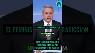 EL FEMINISTA IÑIGO ERREJON QUE NEGABA LAS DENUNCIAS FALSAS AHORA SE SIENTE VICTIMA DE ELLAS [upl. by Ashok]