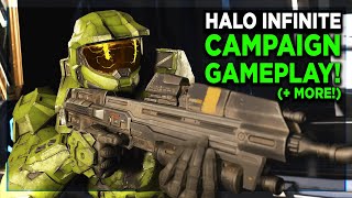 NEW HALO INFINITE CAMPAIGN GAMEPLAY CUTSCENES AND STORY DETAILS FULL CAMPAIGN OVERVIEW BREAKDOWN [upl. by Blackmore877]