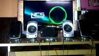 Logitech Z5500 repair replacing speakers amp sound test [upl. by Nilac]