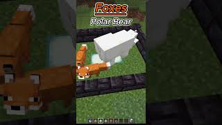 “Minecraft Mobs’ Weaknesses EXPOSED 🐱🔥💧” minecraft minecraft [upl. by Ecineg]