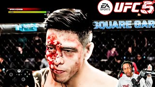 Fighting The Number 1 Ranked Player in The World In UFC 5… [upl. by Yarw]