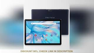 PRITOM Android 10 Tablet 101 Inch 2GB RAM 64GB ROM Quad Core Processor HD IPS Screen 80 MP Rear Ca [upl. by Vallonia]