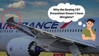 Why the Boeing 787 Dreamliner Doesn’t Have Winglets [upl. by Gaughan85]