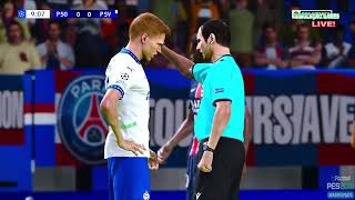 🛑 pes 2021 simulação gameplay psg x psv gameplay [upl. by Llenyaj]