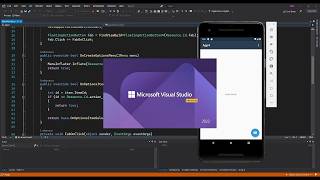 First Android App in Visual Studio 2022  Android Native Getting Started [upl. by Rivard356]